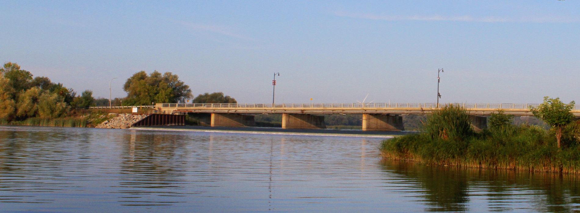 Grand River in Dunnville